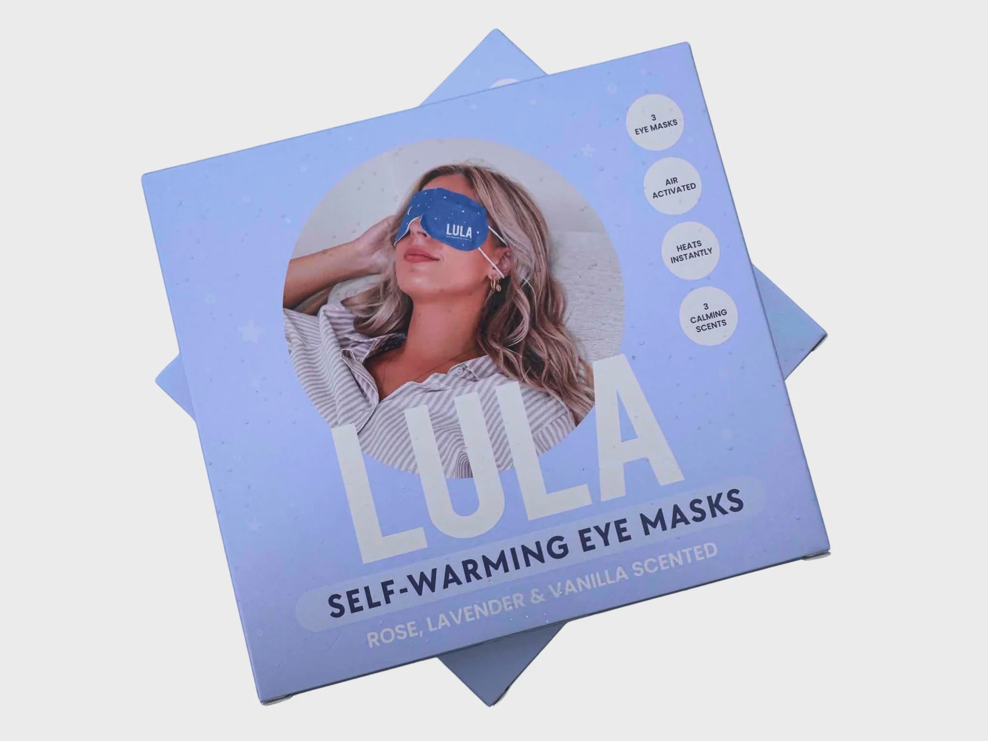 Lula Eye Mask 3 Pack - Rose, Lavender &amp; Vanilla