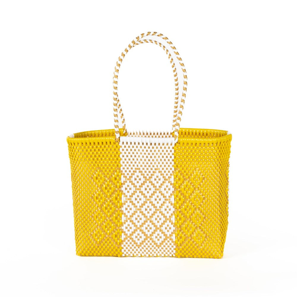 Paulina Yellow Basket Medium