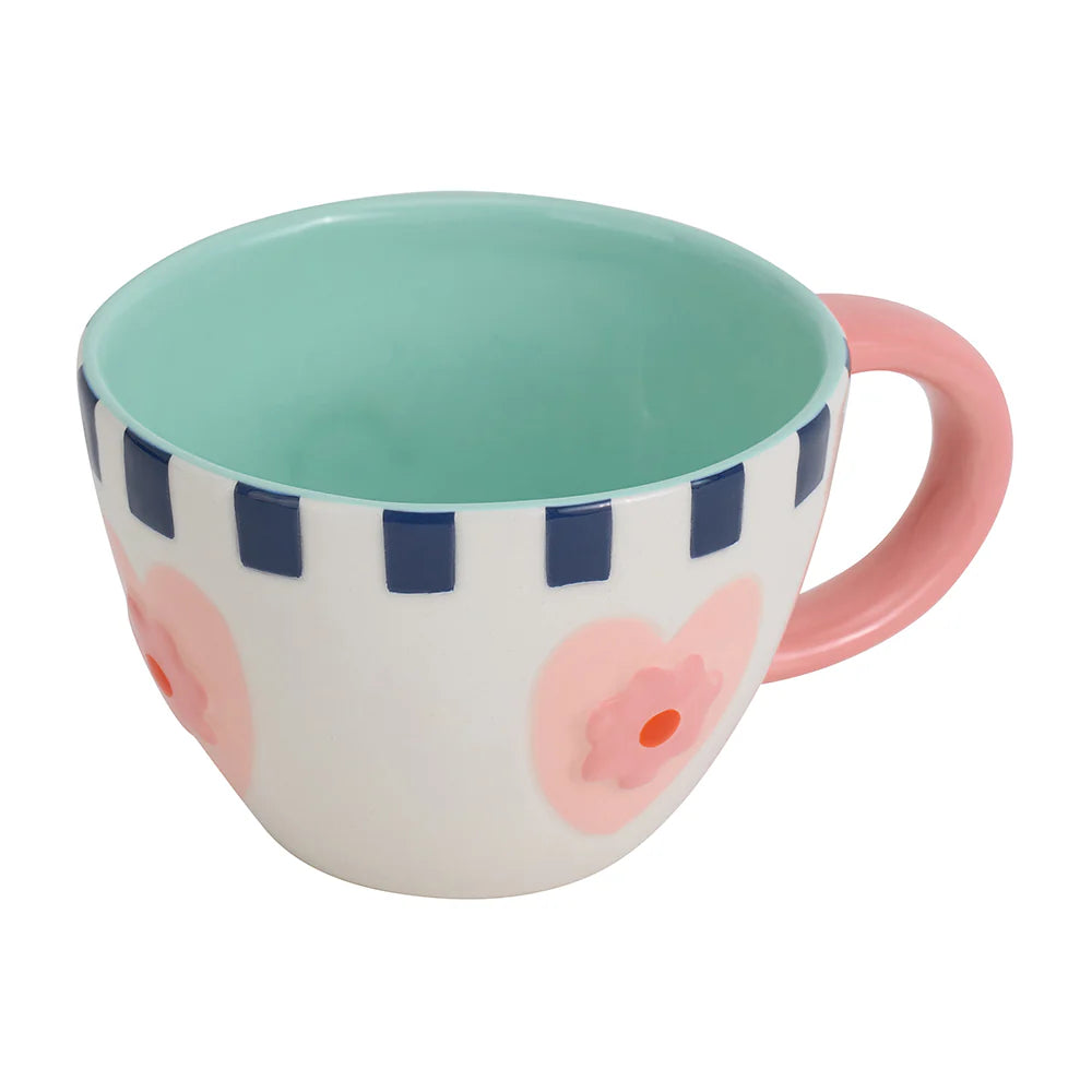 Ceramic Cup of Love Mug & Spoon Set