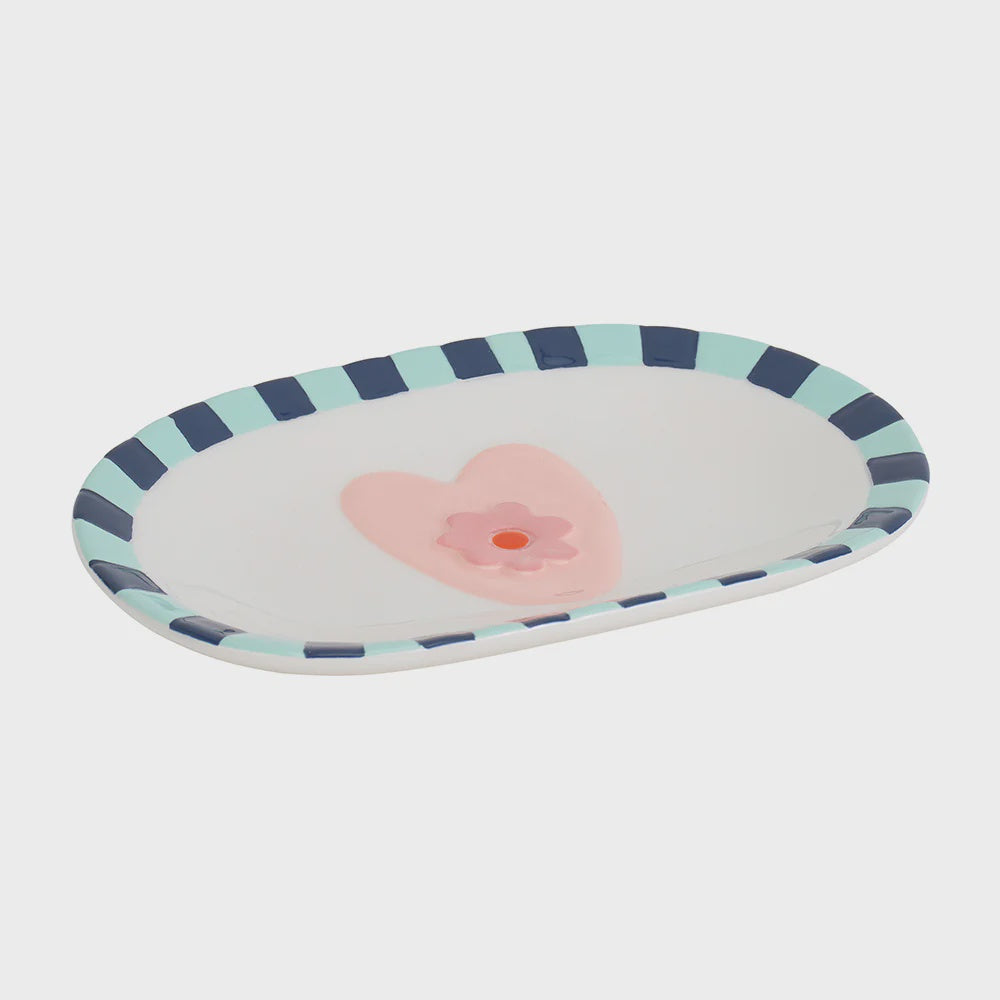 Ceramic Heartfelt Plate