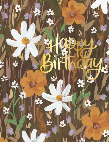 Aster Birthday Greeting Card