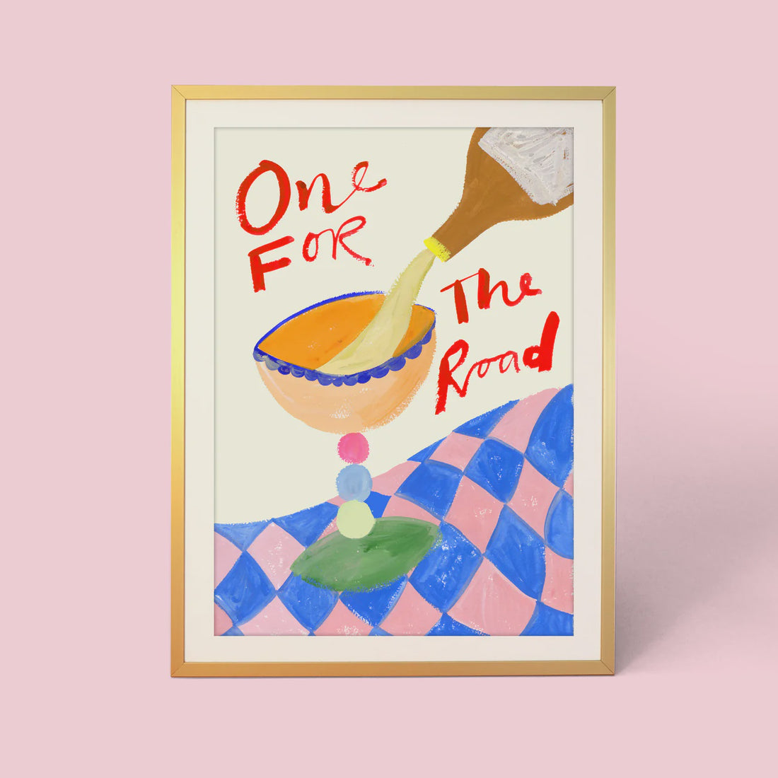 One For The Road Eleanor Bowmer A4 Art Print