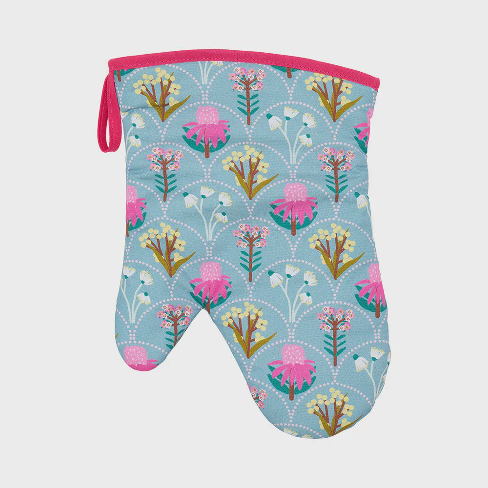 Cotton Oven Mitt - Wildflower