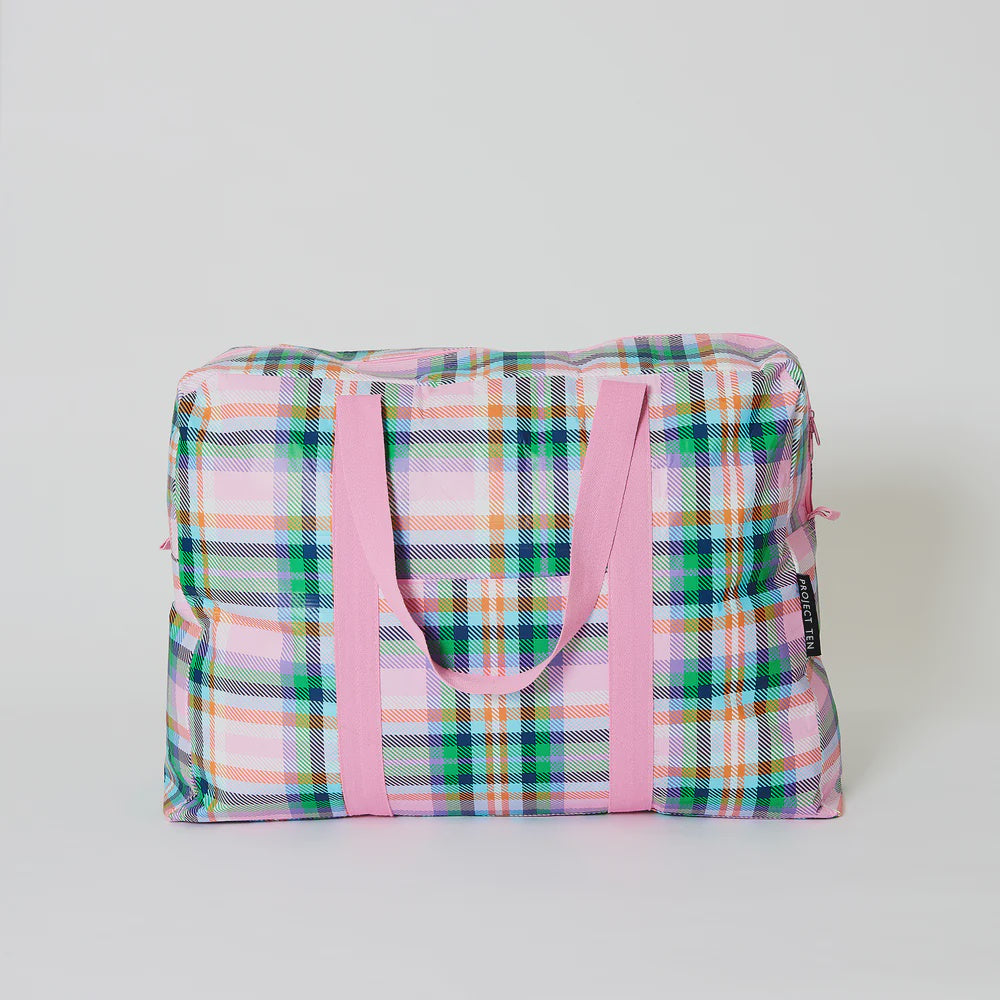 Overnight Bag - Plaid