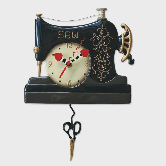 Vintage Stitch Clock