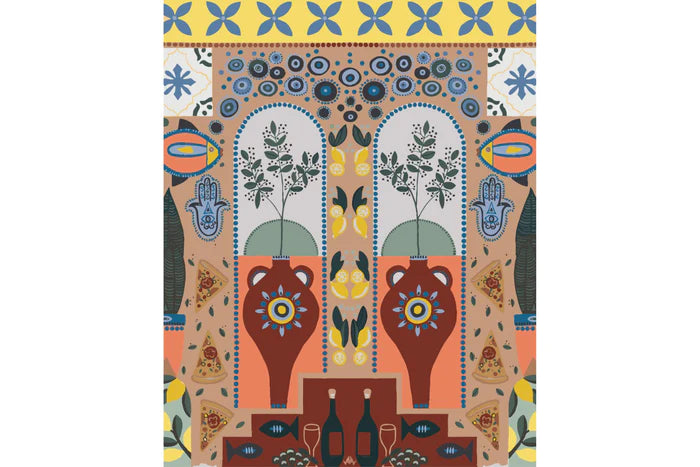 Paint By Numbers - Mediterranean Mural