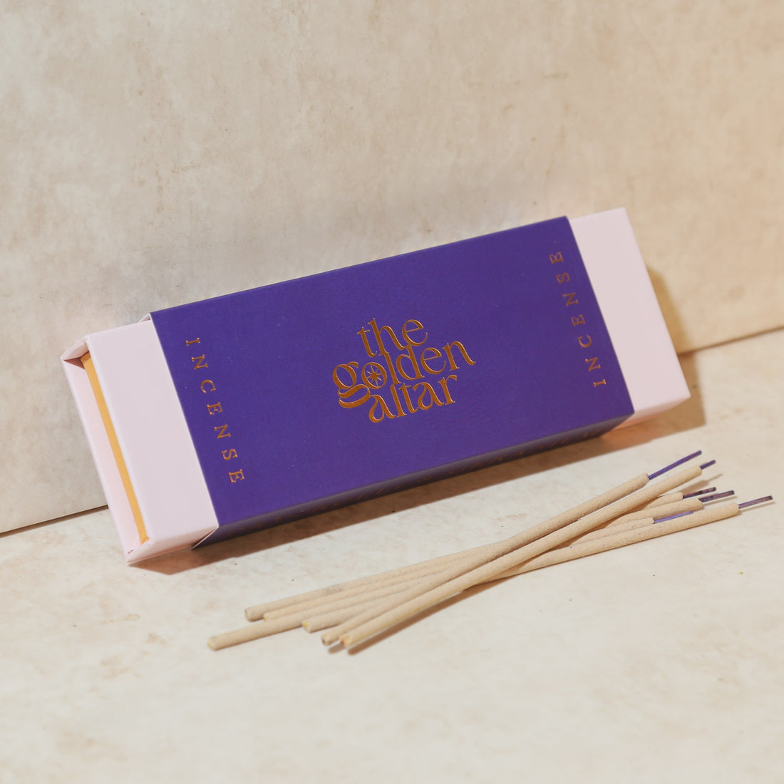 Patchouli &amp; Geranium Natural Incense - 30 Sticks