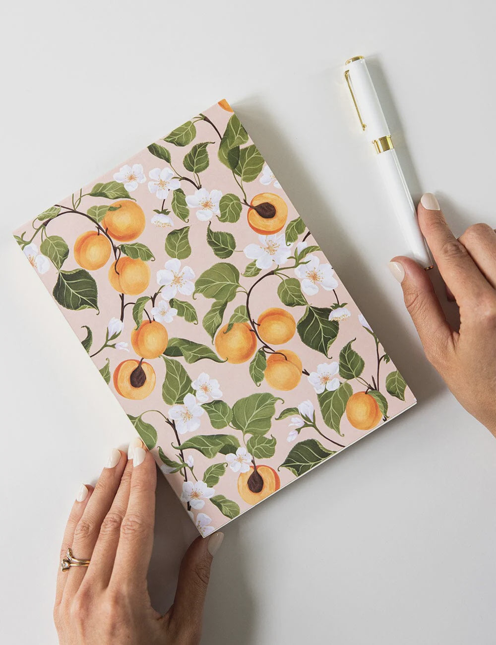 Desktop Jotter Notepad - Peaches