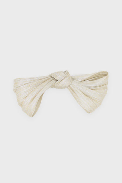 Petra Bow in Beige
