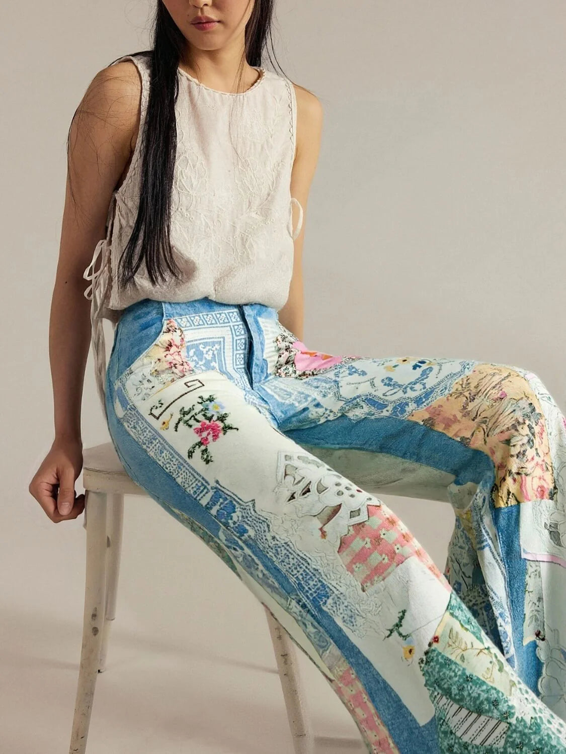 Garden of Eden High Rise Flare Jeans
