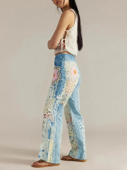 Garden of Eden High Rise Flare Jeans