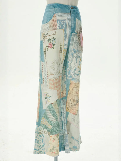 Garden of Eden High Rise Flare Jeans