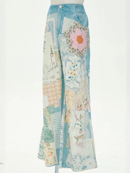 Garden of Eden High Rise Flare Jeans