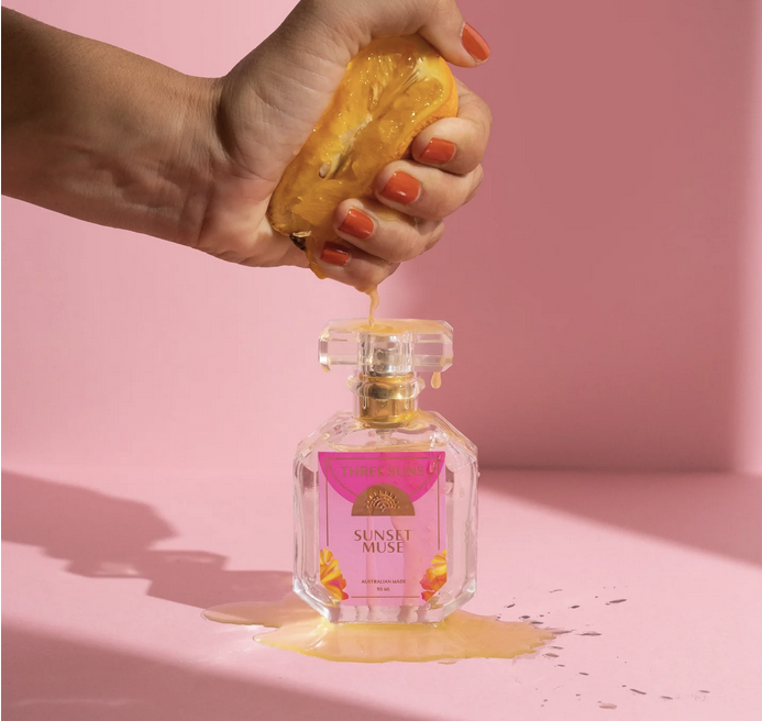 Sunset Muse Candle &amp; Perfume Gift Set
