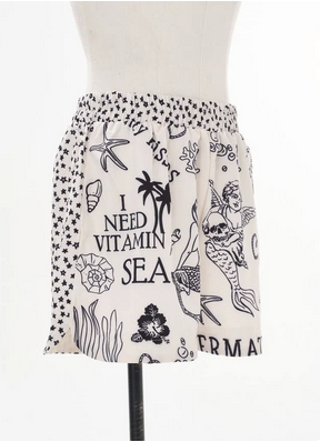 Vitamin Sea Matching Shirt &amp; Short Set