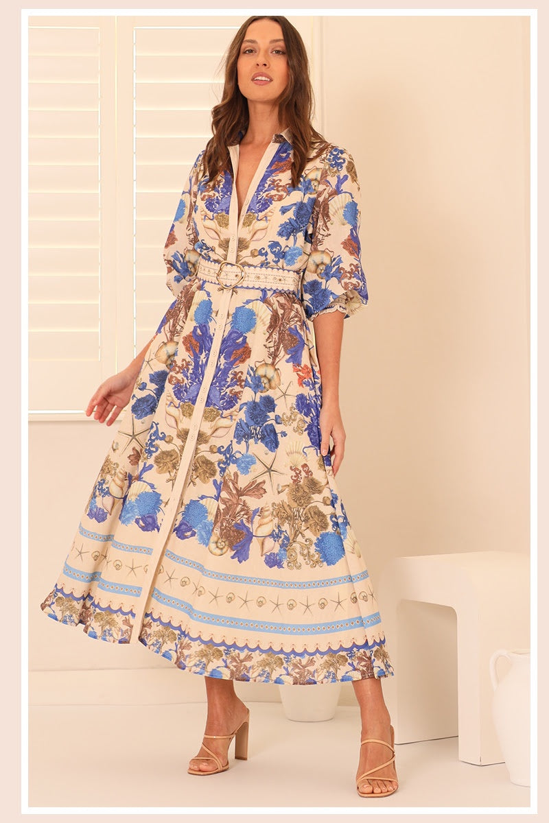 Sea Shell Château Dress – Fossick & Co
