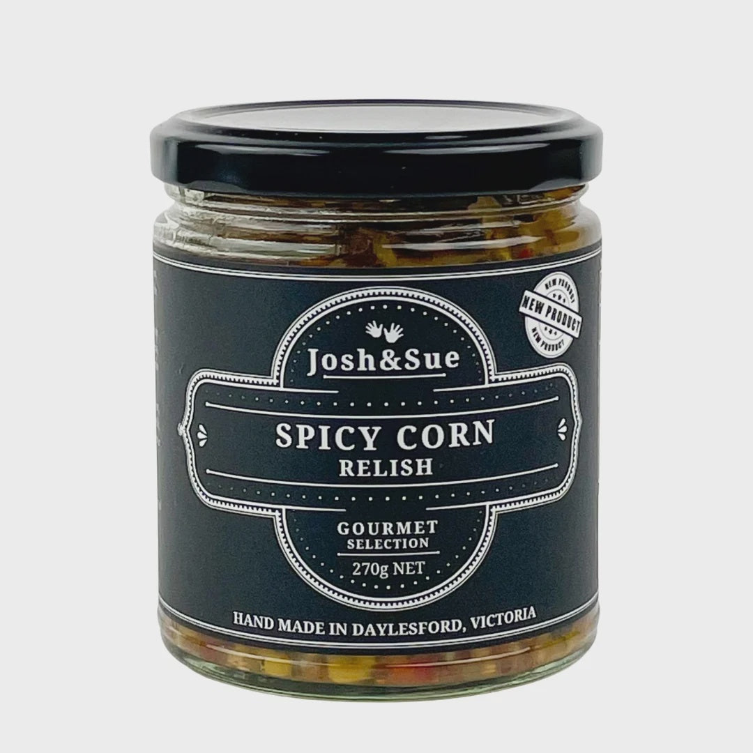 Josh &amp; Sue Spicy Corn Relish