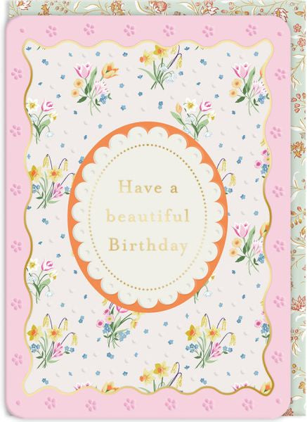 Spring Posies Greeting Card