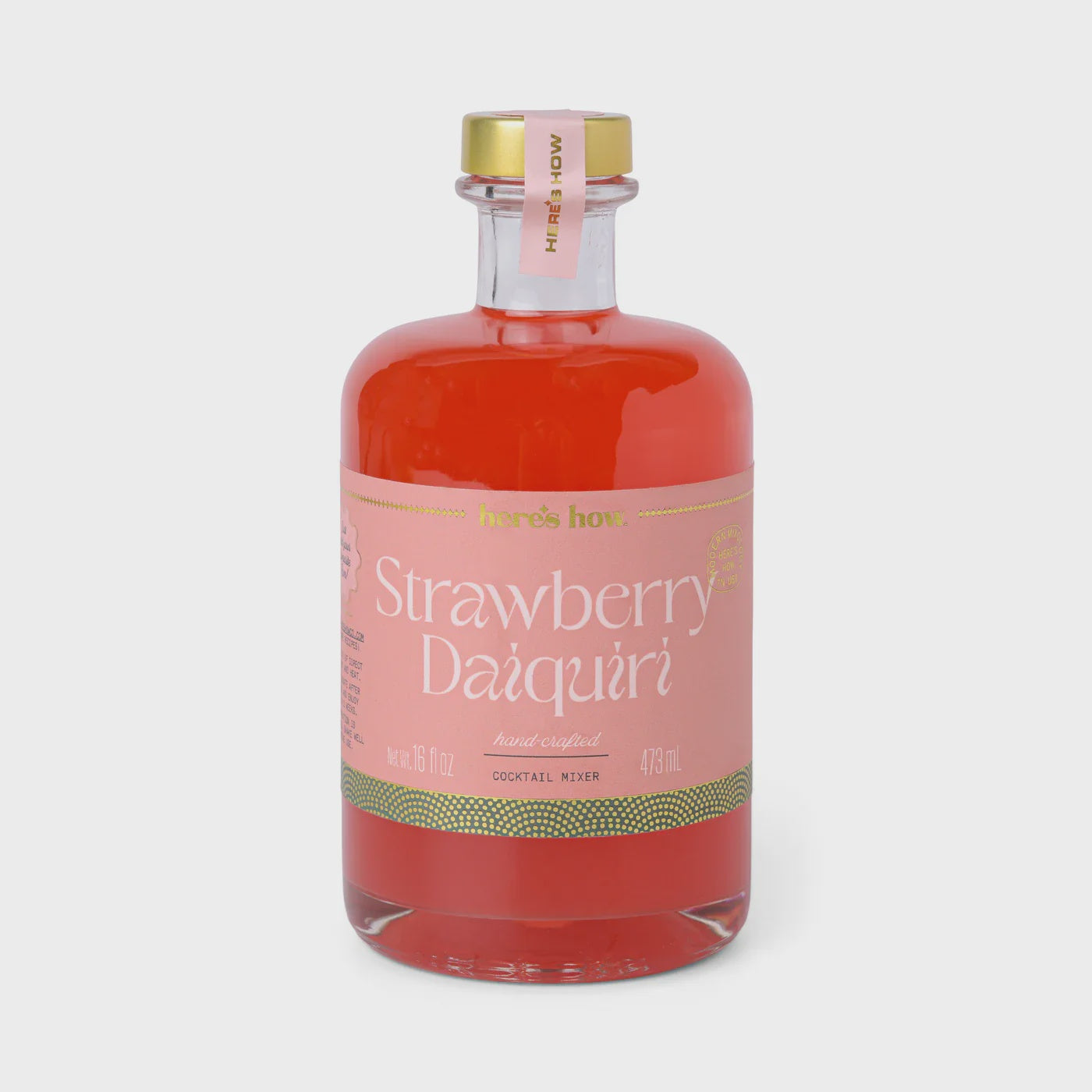 Strawberry Daiquiri Cocktail Mixer 500ml