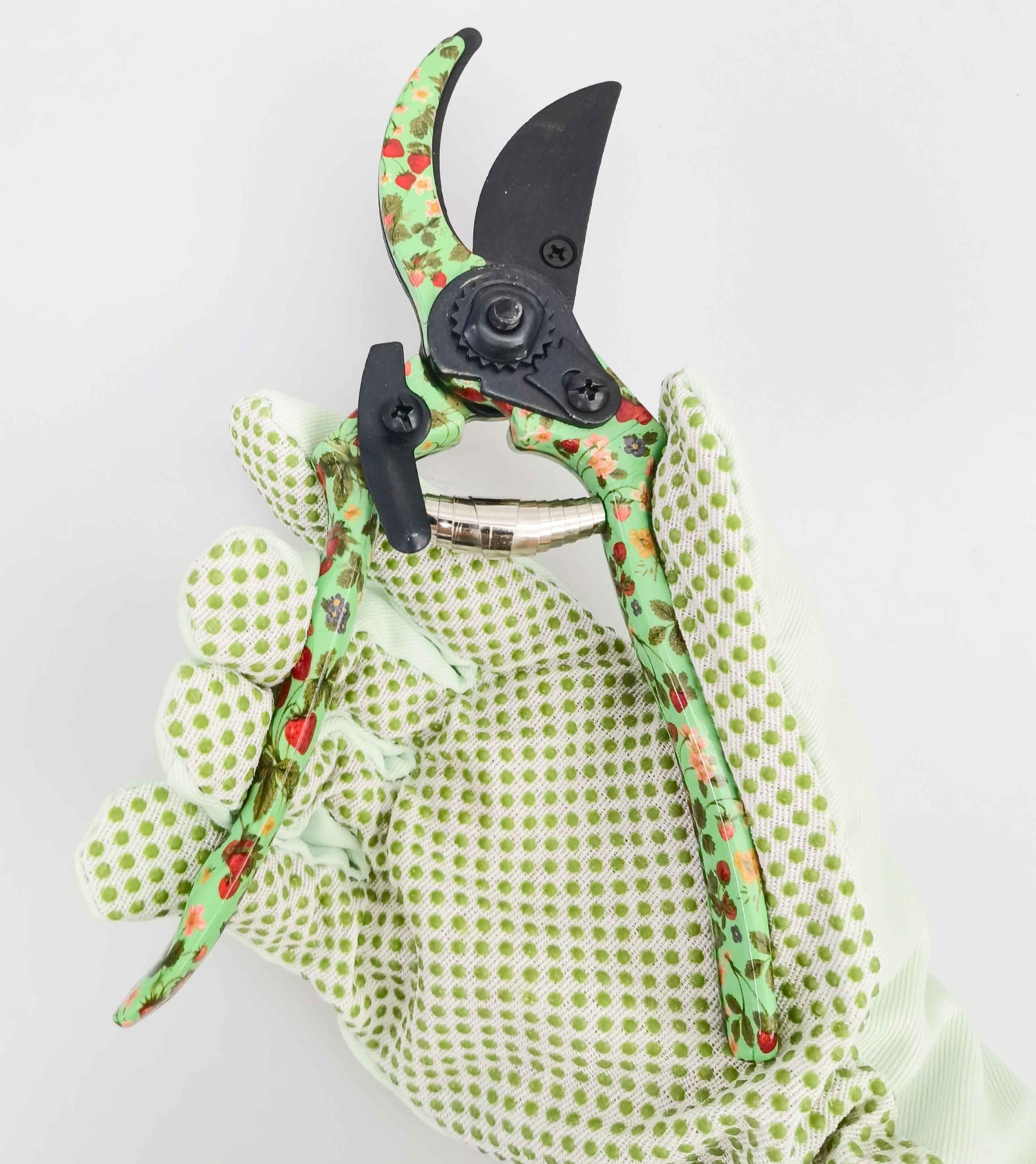 Strawberry Field Secateurs &amp; Gloves