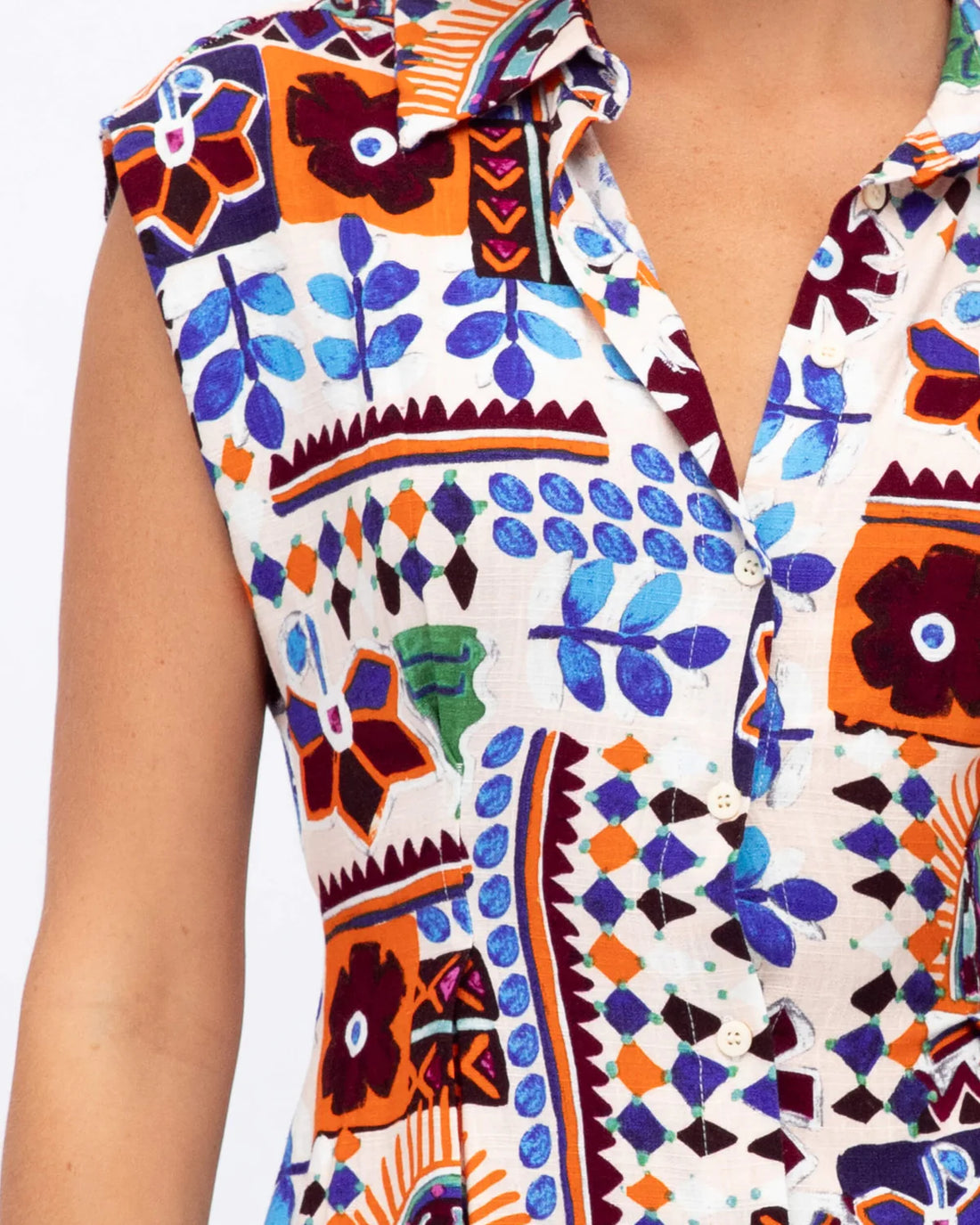 Ellora Cap Sleeve Midi Dress