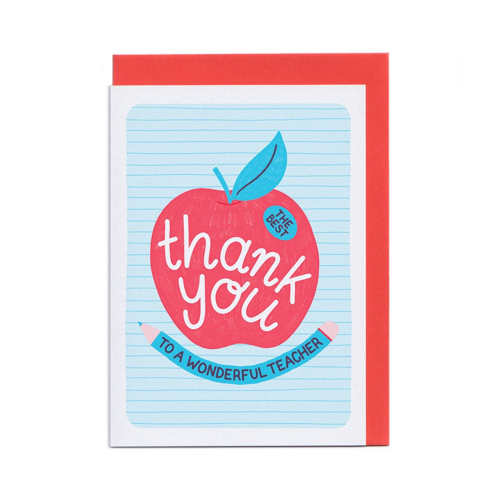 To a Wonderful Teacher Greeting Card