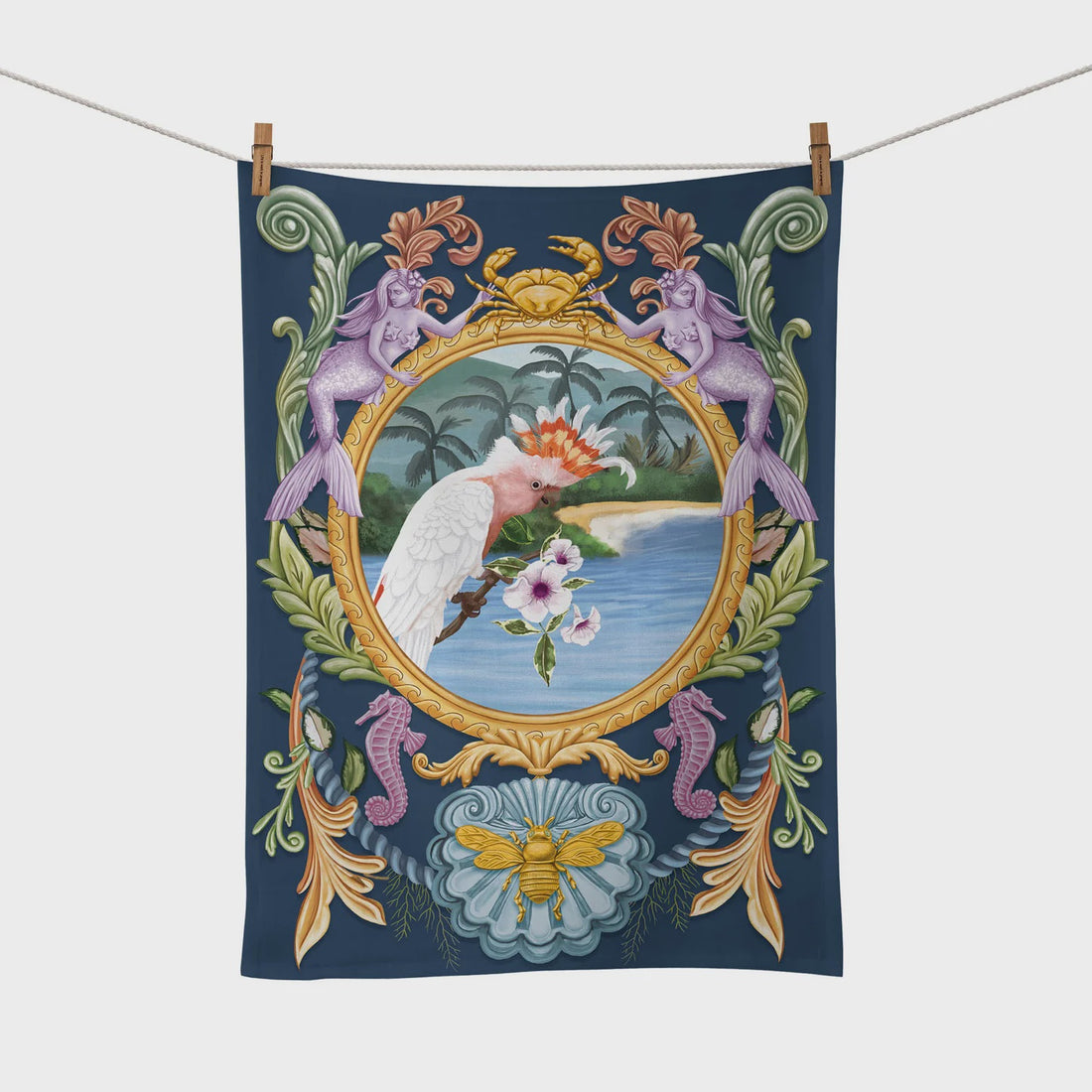 Majestic Coast Tea Towel