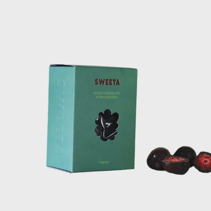 Vegan Chocolate Strawberries 100g