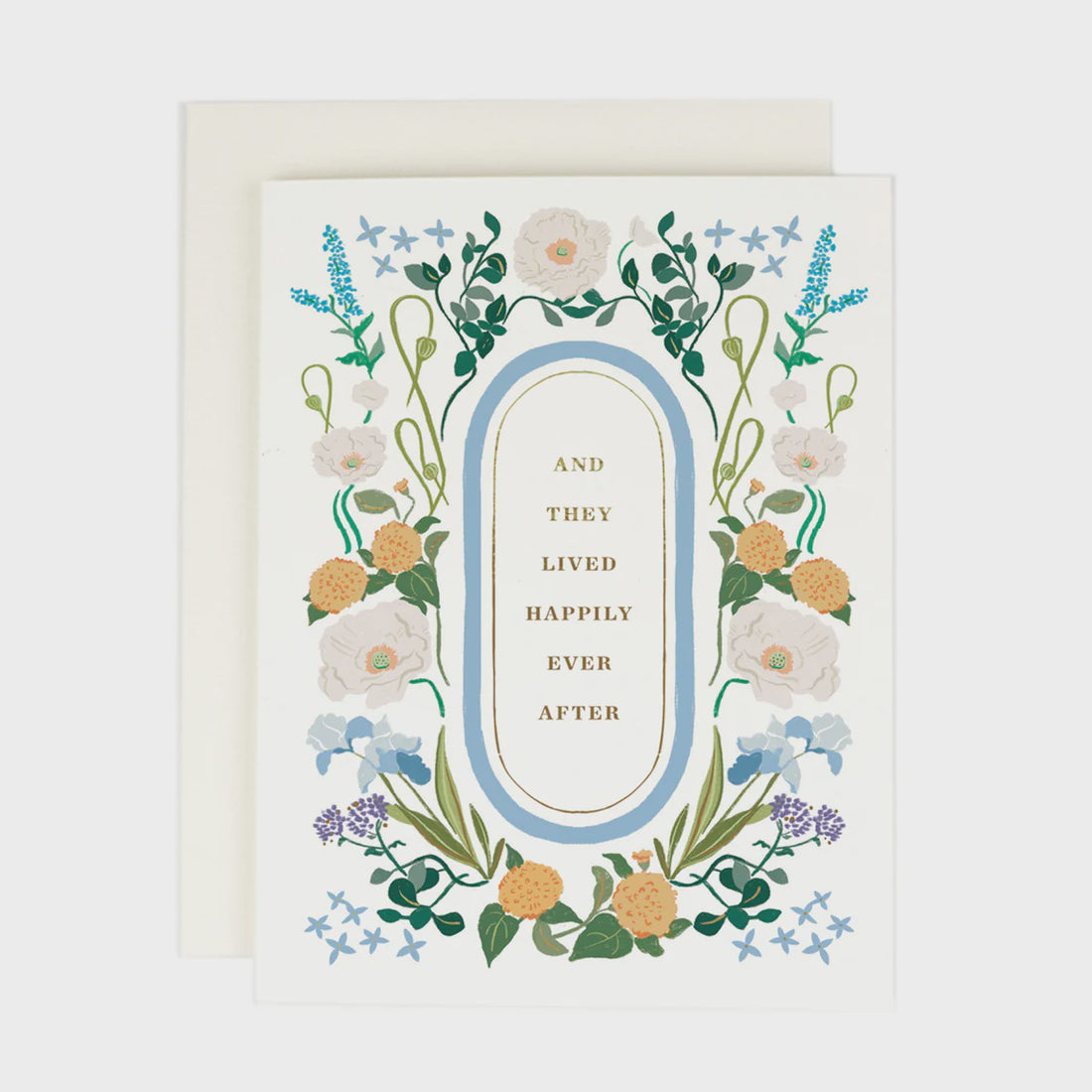 Floral Ever After Greeting Card