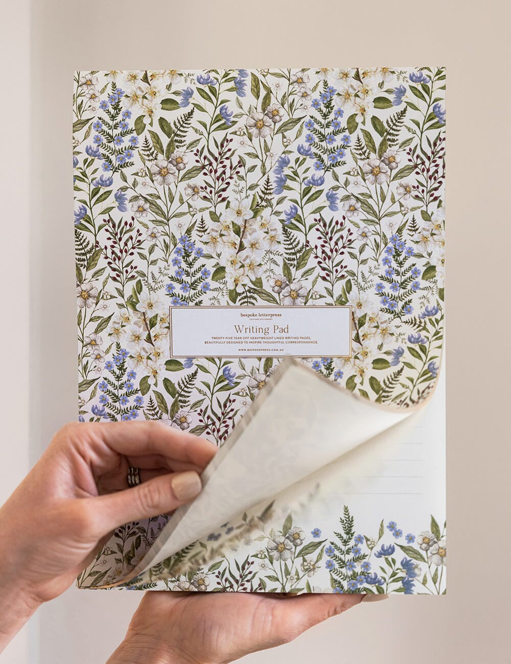 Forget Me Not A4 Writing Pad