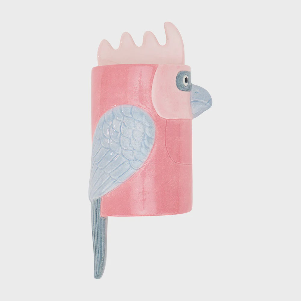 Wall Vase - Pink Galah