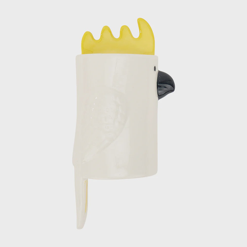 Wall Vase - White Cockatoo