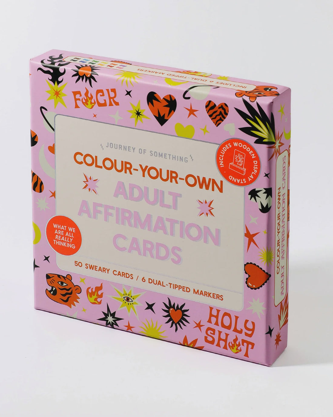Colour Your Own Adult Affirmation Cards