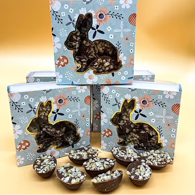 Almond &amp; Hazelnut Praline Eggs