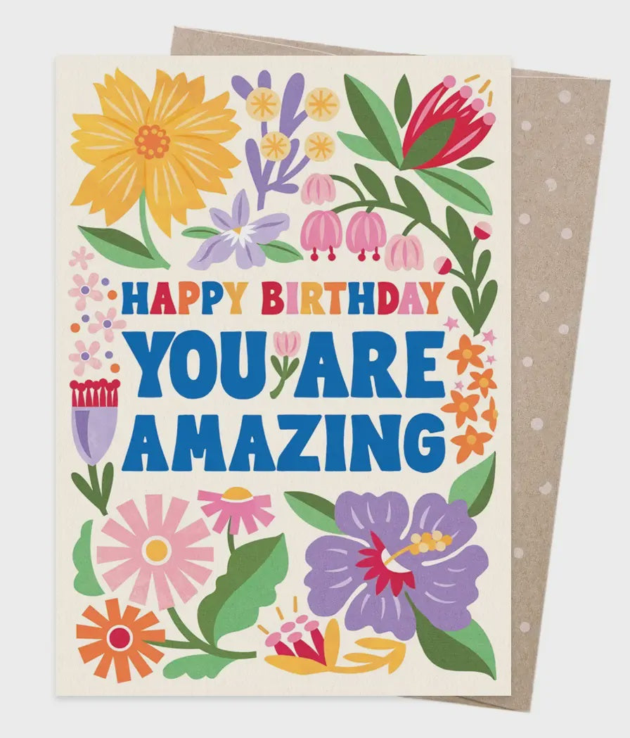 Earth Greetings Amazing Birthday Greeting Card
