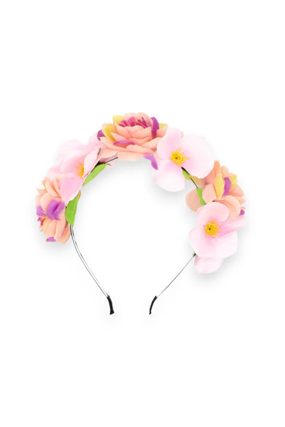 Amrita Flower Crown in Pink