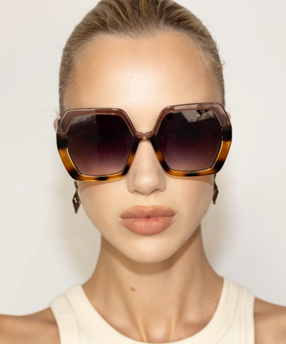 Anya Sunglasses - Grey Turtle