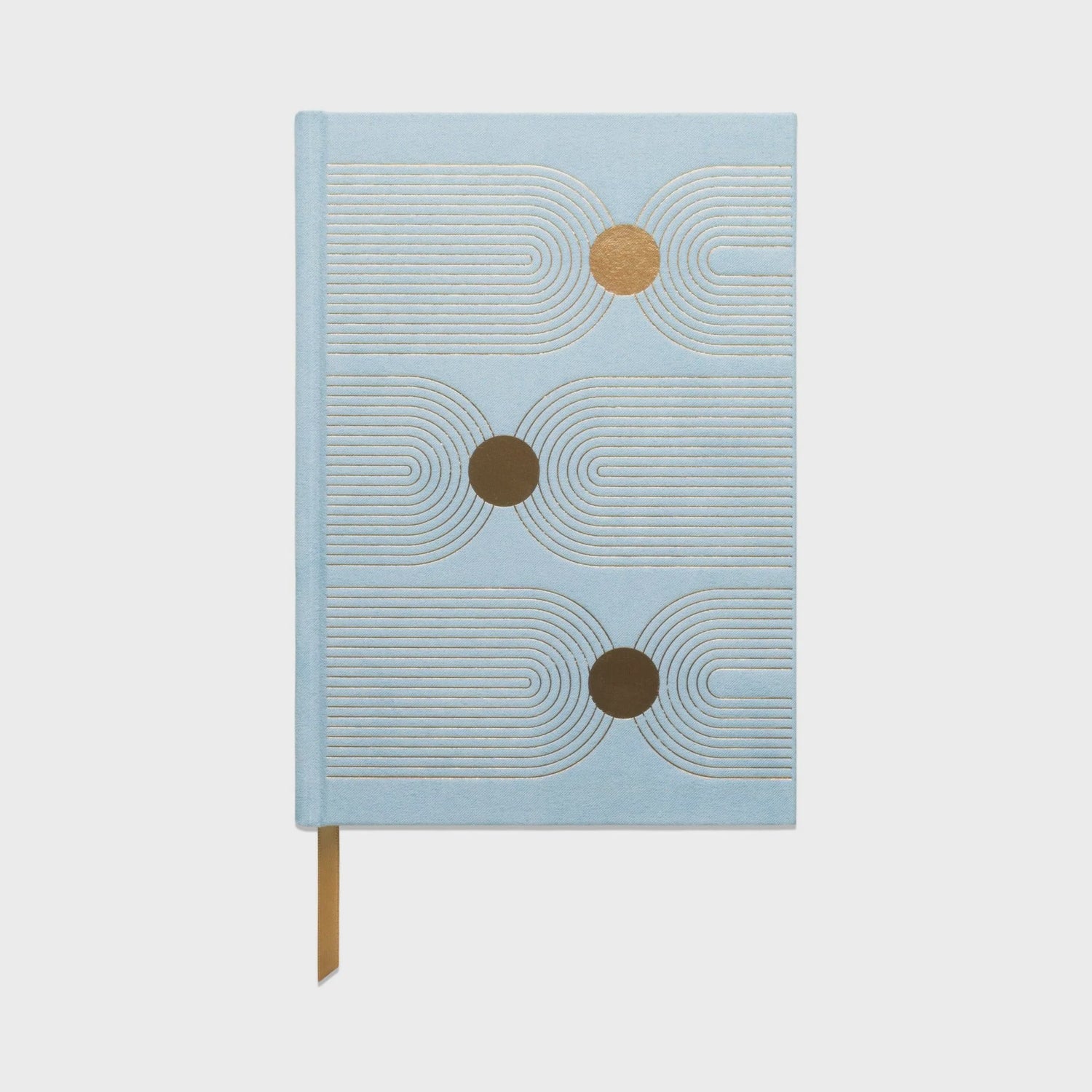 Arch Dot Blue Suede Journal
