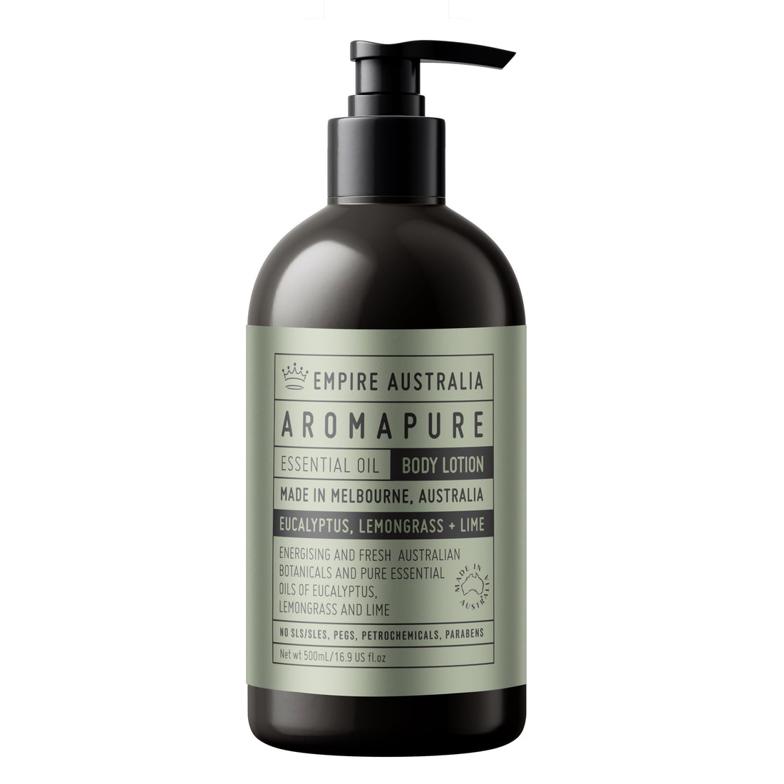 Aromapure – Eucalyptus, Lemongrass &amp; Lime Hand &amp; Body Lotion 500ml