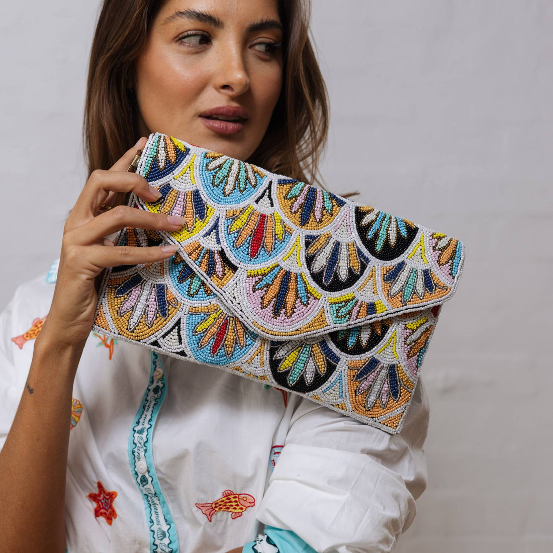 Art Deco Beaded Clutch Bag