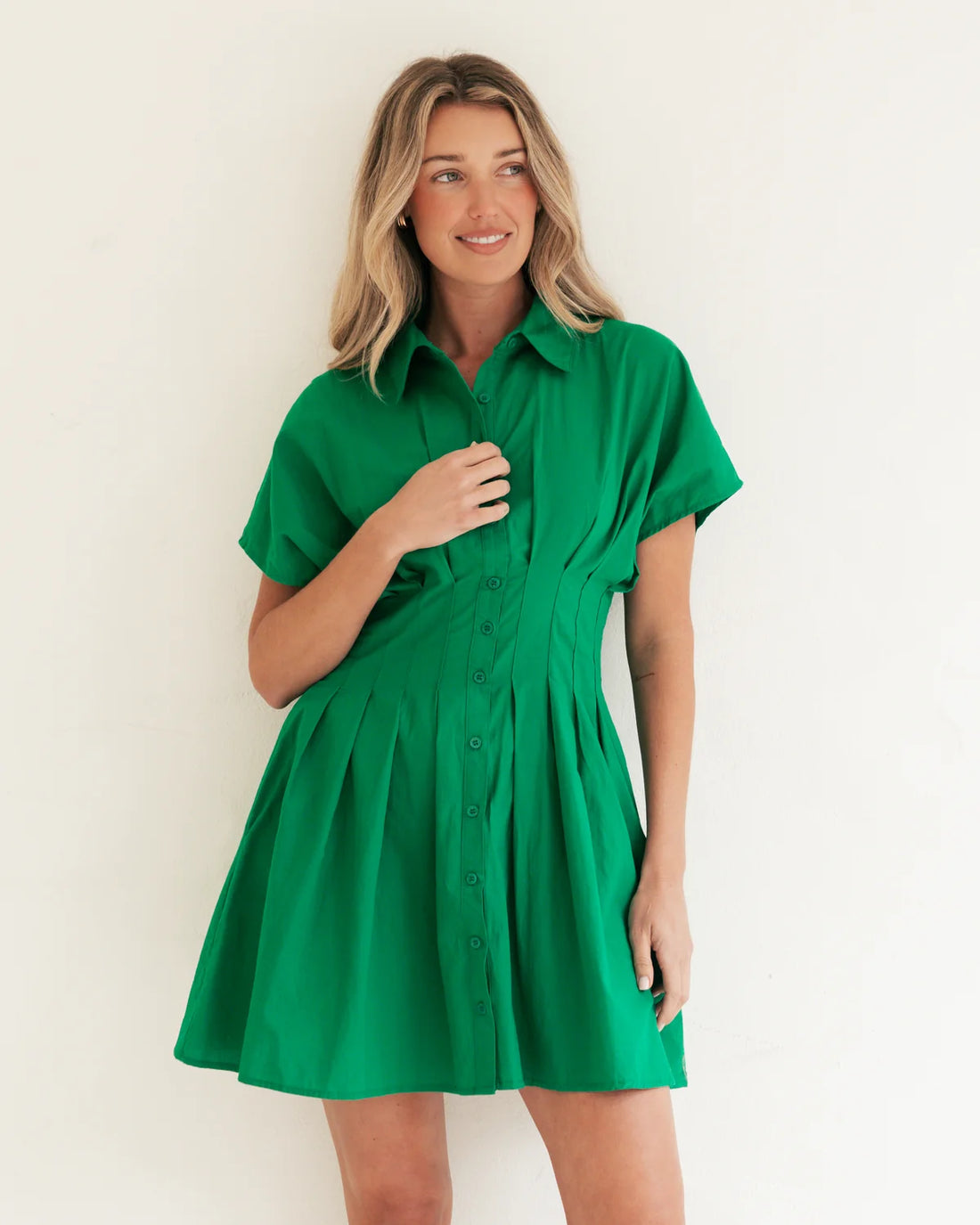 Azure Weekend Mini Dress