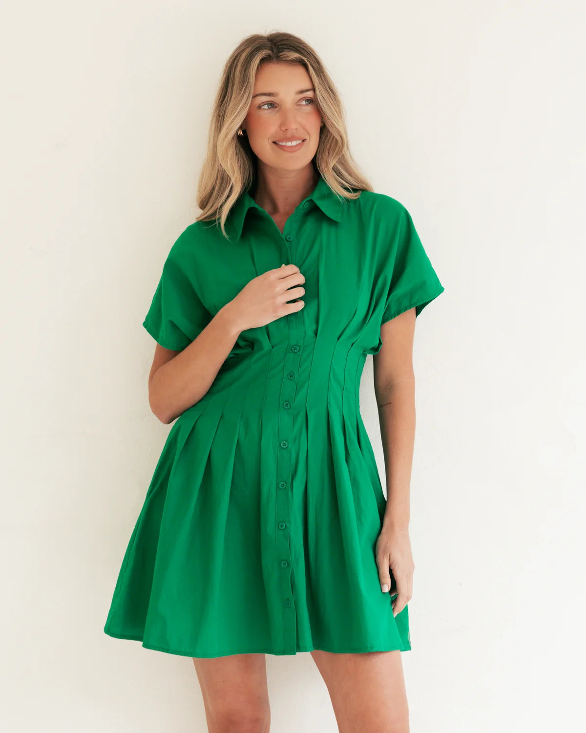 Azure Weekend Mini Dress