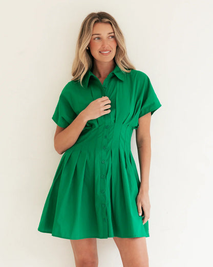 Azure Weekend Mini Dress