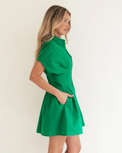 Azure Weekend Mini Dress