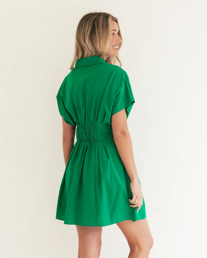 Azure Weekend Mini Dress