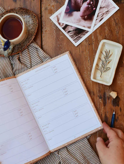 Baby Tracker Journal - Oat
