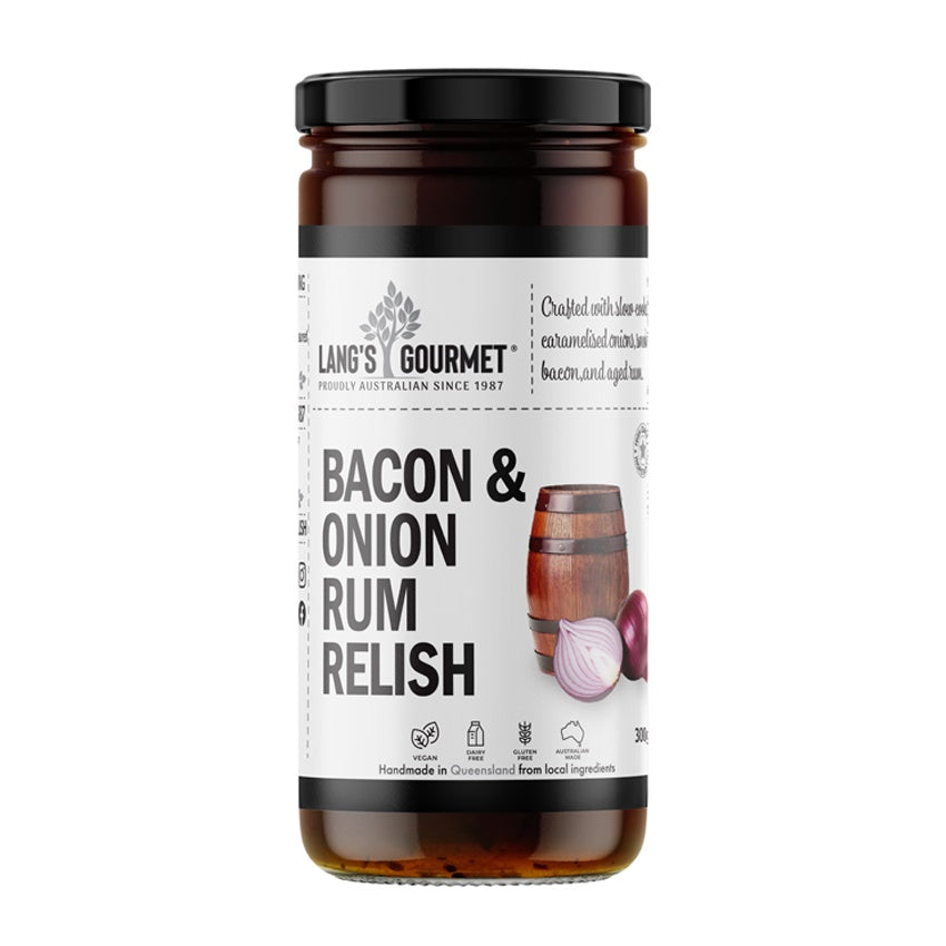 Bacon &amp; Onion Rum Relish 300g