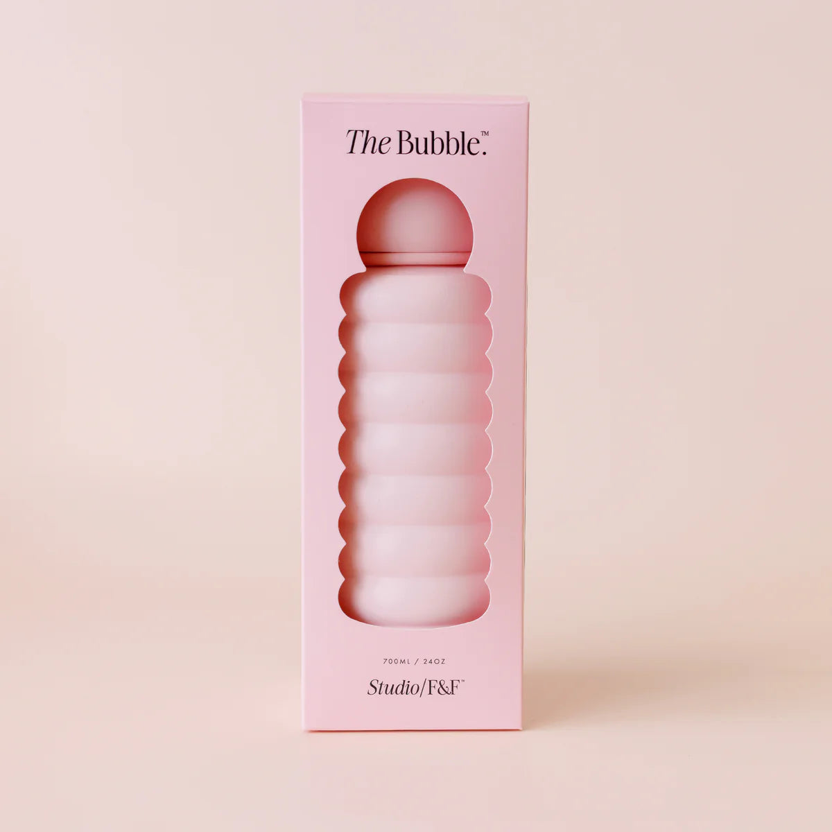 The Bubble - Ballet Pink - Reusable Water Bottle 700ml
