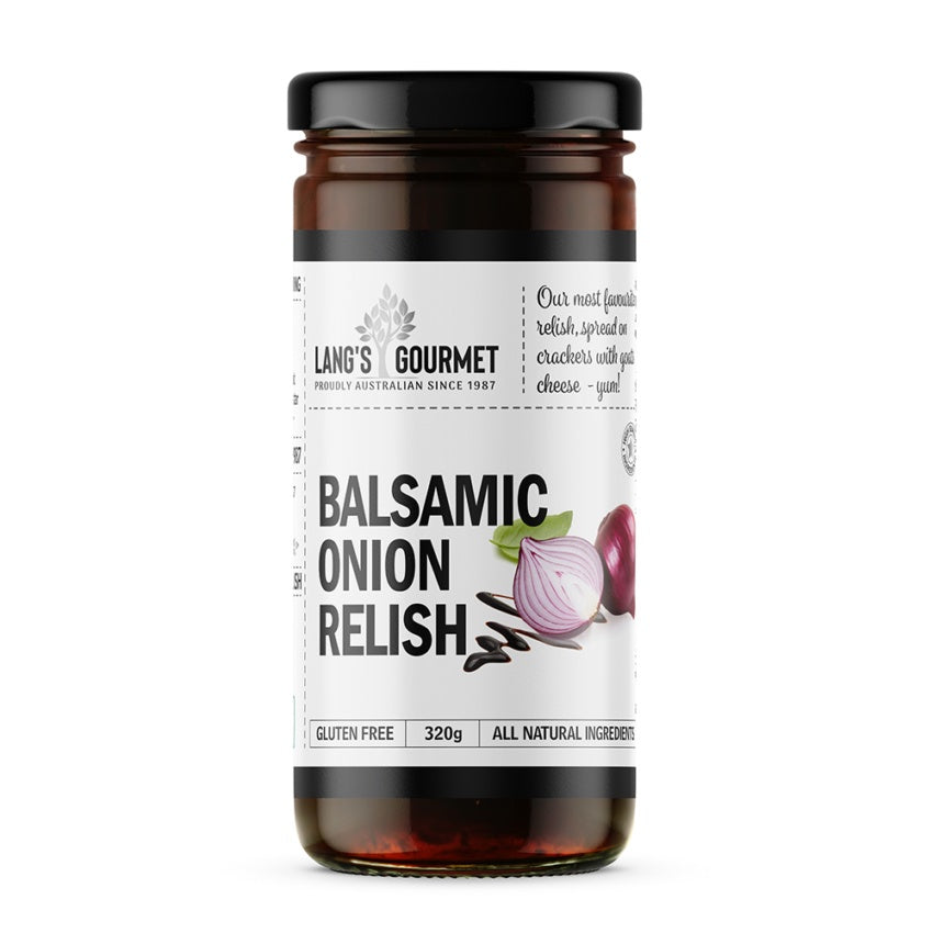 Langs Balsamic Onion Relish 320g