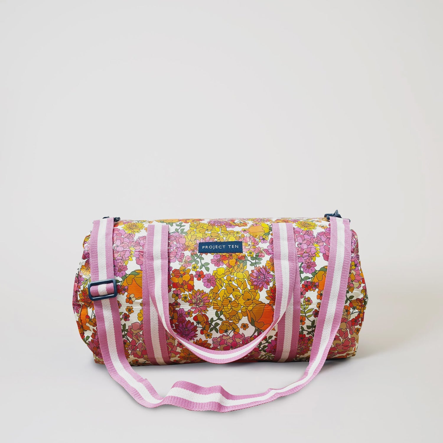 Project Ten Barrel Bag - Hydrangea